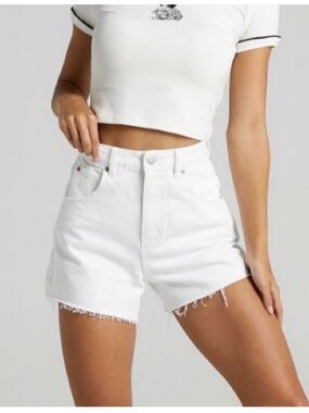 ROLLA'S White MIRAGE Denim Shorts 27